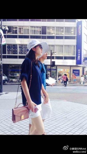 吳奇隆劉詩詩甜蜜過七夕 十指相扣游日本