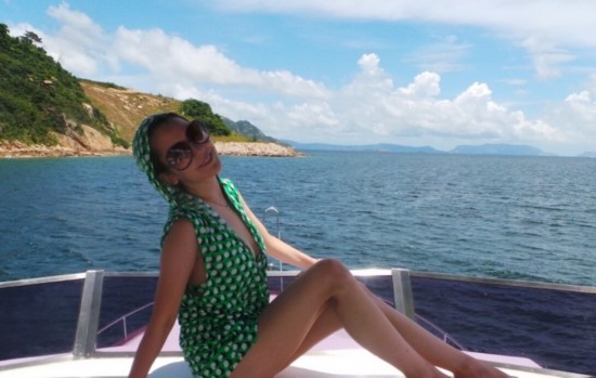 陳冠希姐姐陳見飛是個模特