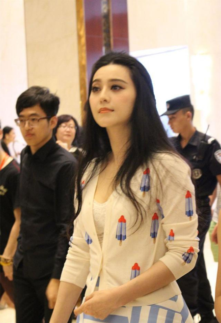 范冰冰來成都蓉城