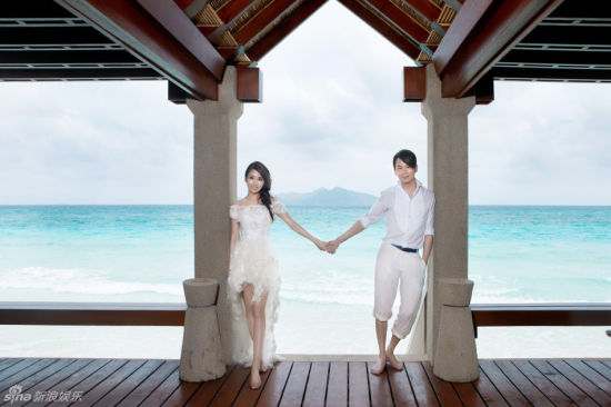 陶喆和江姵蓉結婚照