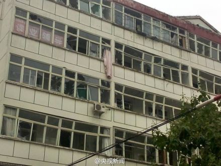 長治居民樓爆炸