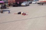 溫州甌海潘橋車禍 抱小孩的婦女被貨車撞倒當(dāng)場死亡