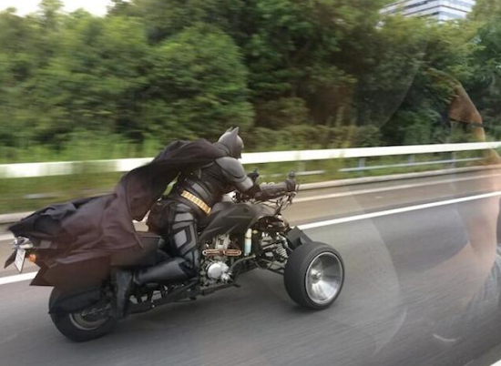 日本高速現蝙蝠俠