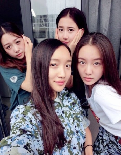 中戲新生軍訓照曝光