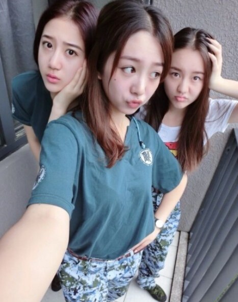 中戲新生軍訓照曝光