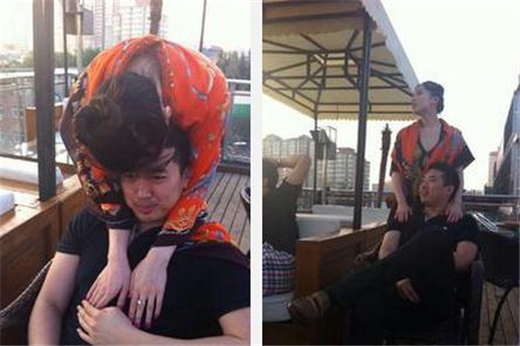 曝劉翔嬌妻與前男友合影