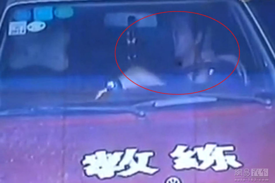 駕校教練與女學員車內激吻