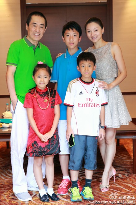 張藝謀小女兒近照曝光