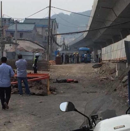 蕭山通惠立交橋車禍