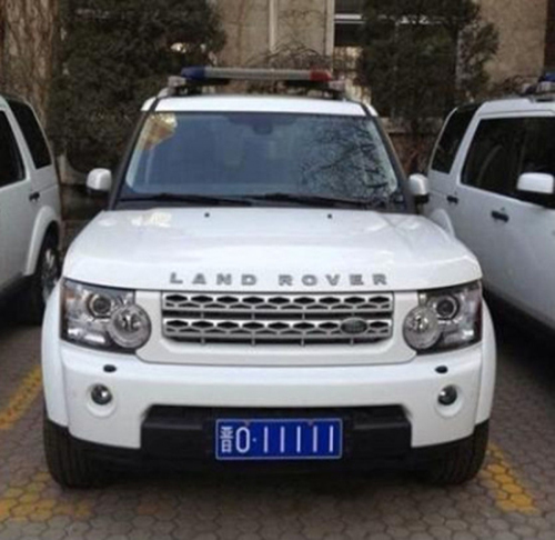 山西交警路虎車隊(duì)