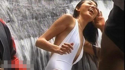 曝林志玲性感舊照