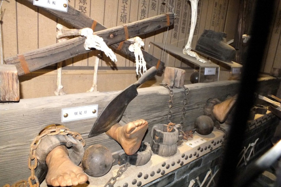 古代刑具展——削足刀，非常殘忍的刑罰之一