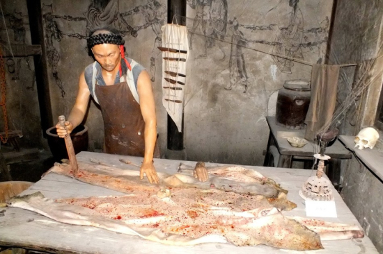 古代刑具展——剝皮