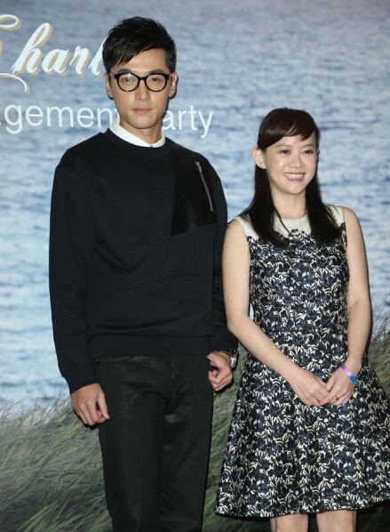 林依晨訂婚宴胡歌出席