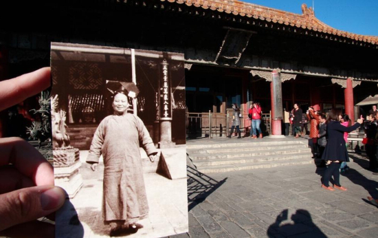 故宮穿越照
