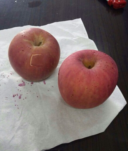 熱水沖洗蘋果會冒血