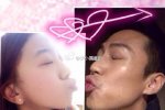 鄧超熱吻照 鄧超被惡搞和女網友接吻