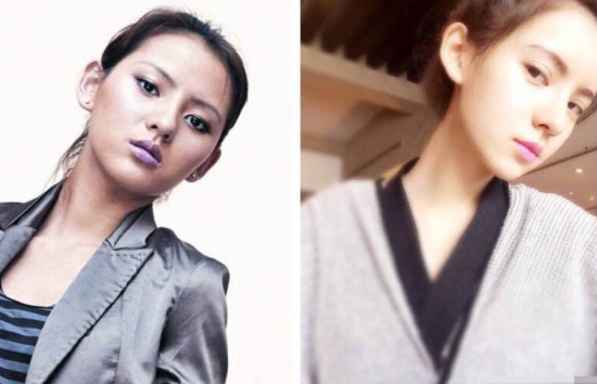 張予曦整容前后照片對比