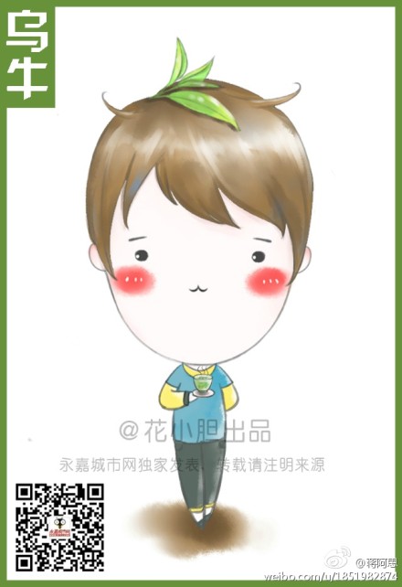 永嘉7鎮(zhèn)卡通形象