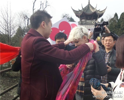 烏克蘭女孩求婚中國男友