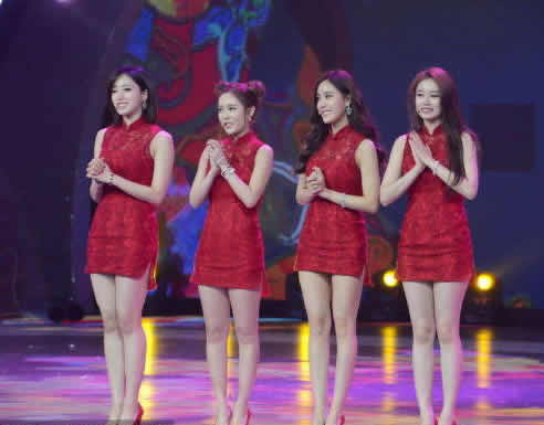 韓國女團唱小蘋果