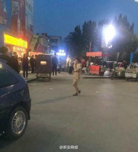河南年輕女子遭游街