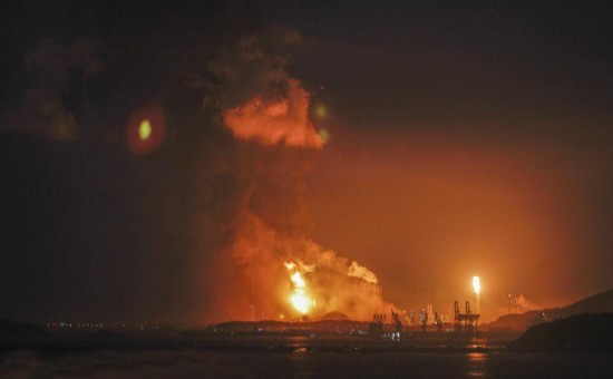 福建PX項目爆燃