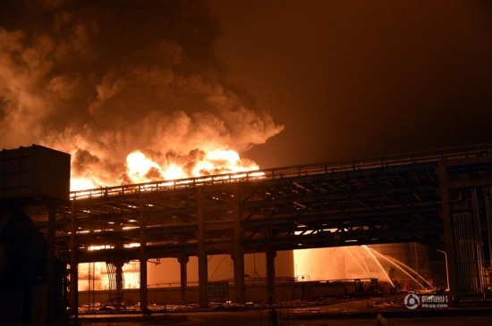 福建PX項目爆燃