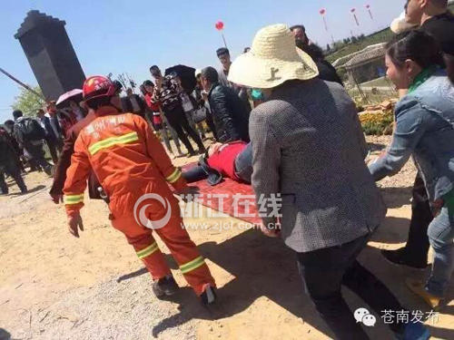 蒼南杜鵑花文化旅游節事故