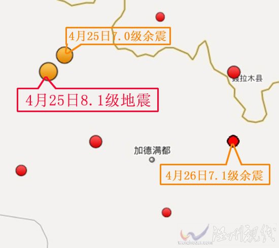 尼泊爾8.1級地震