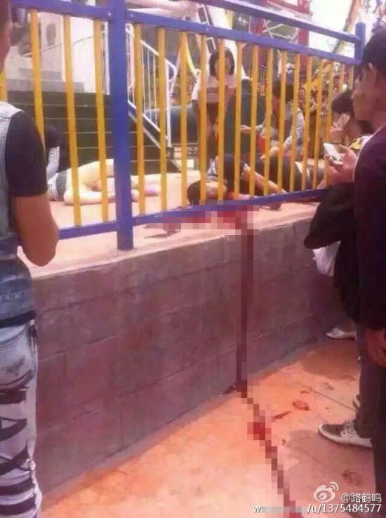 溫州游樂園事故圖片