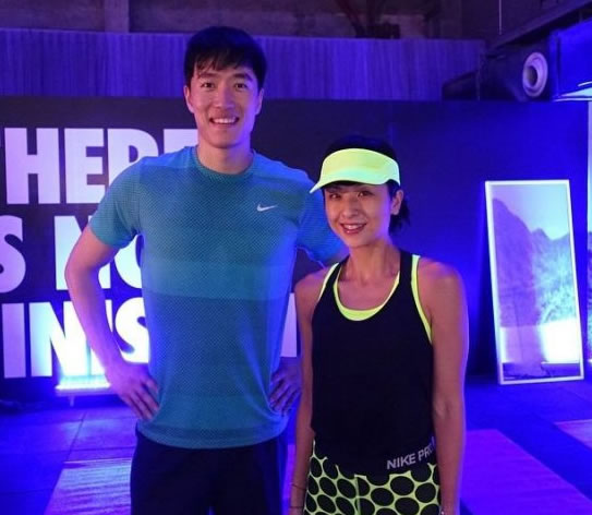 劉翔被傳婚變后露面和陳奕迅的妻子徐濠縈合影