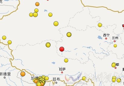 唐古拉地區(qū)地震