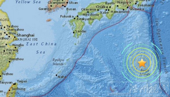 小笠原群島地震