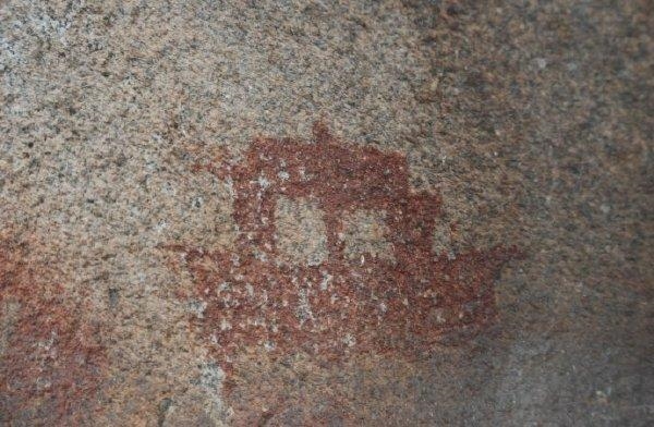 新疆萬年前洞穴巖畫