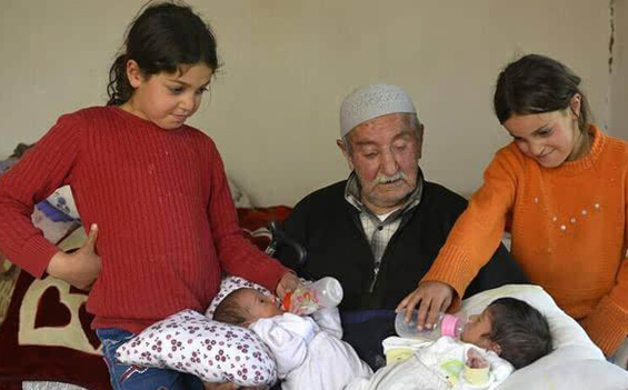 85歲老人再當爹