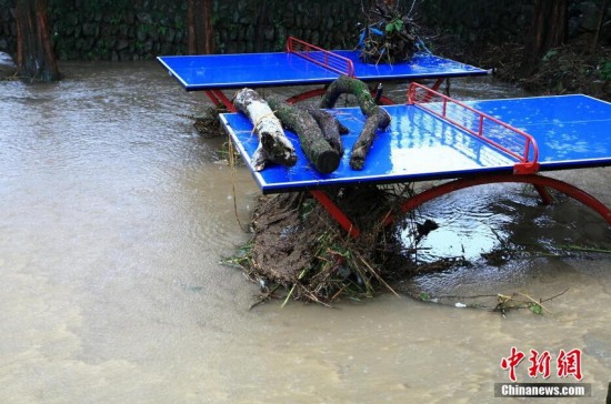 開化暴雨引發洪災