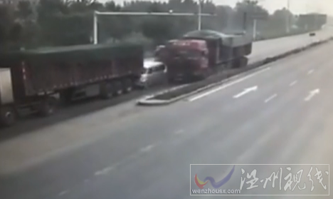 邯鄲發生重大追尾車禍致一人死亡