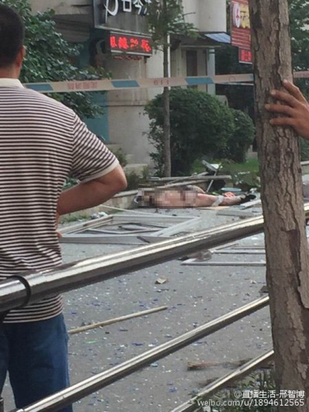 沈陽居民樓燃?xì)獗ㄊ鹿尸F(xiàn)場(chǎng)