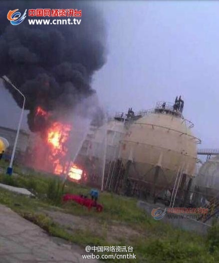 山東化工廠爆炸