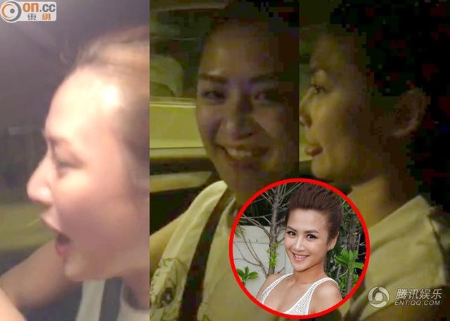 香港女星涉酒駕遇車禍