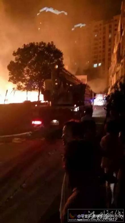 枝江建材市場發(fā)生火災(zāi)