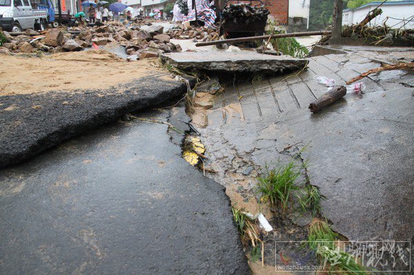 安徽霍山受災(zāi)嚴(yán)重