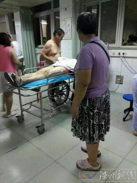 天津塘沽爆炸群眾疏散