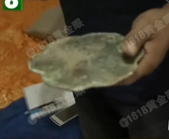 收破爛收到漢朝葵花古銅鏡