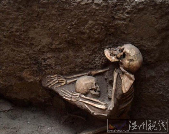 4千年前地震現(xiàn)場