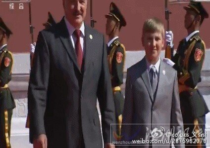 白俄羅斯總統兒子圖片