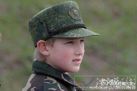 白俄羅斯總統兒子參加閱兵式