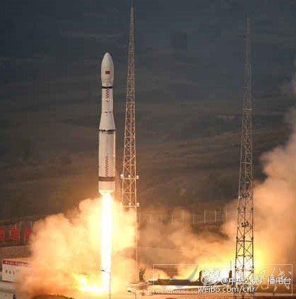 長(zhǎng)征六號(hào)發(fā)射成功