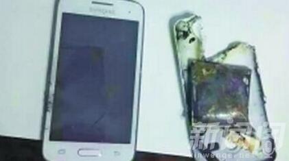 打完電話手機爆炸